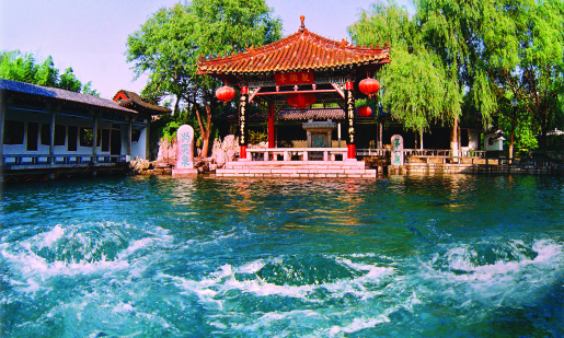 名泉景观之趵突泉